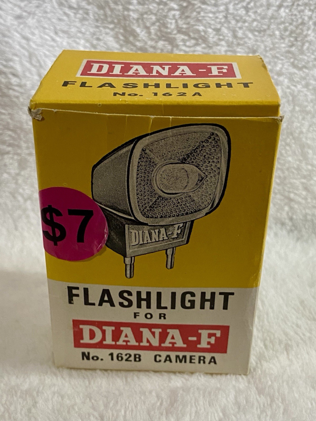 Vintage Diana-F Flashlight No. 162B, Use W/ Diana-F Camera, New In Original Box