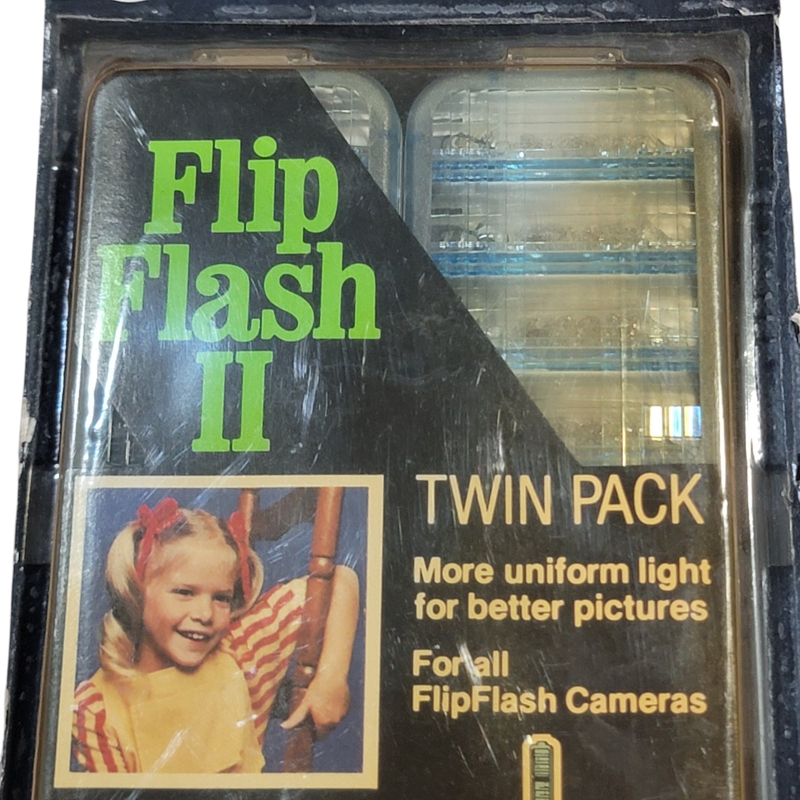 Vintage GE Flip Flash II Camera Bulbs 16 Pack NOS General Electric Flashbar
