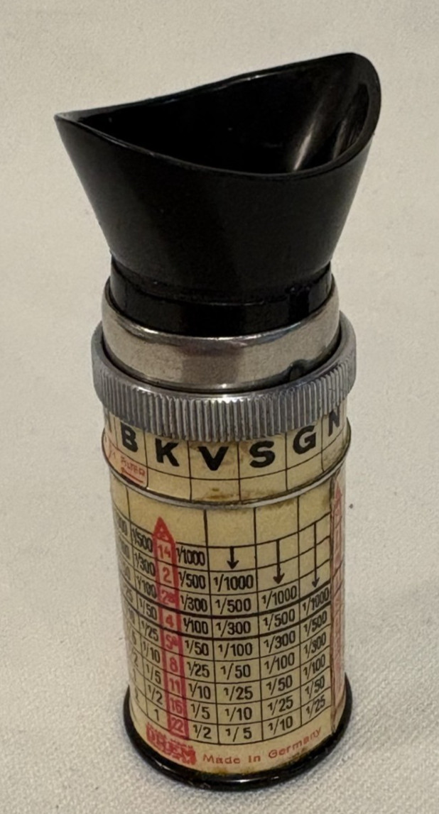 Drem Instoscope Exposure Meter Germany Vintage Moisture in lens