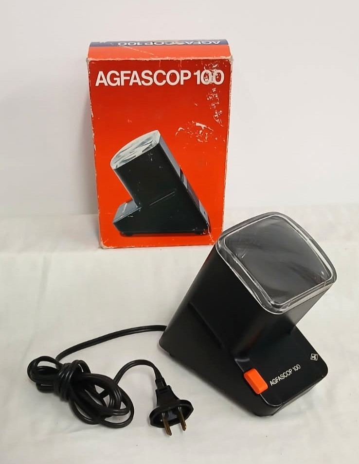 AGFASCOP 100 – SLIDE VIEWER – MADE IN GERMANY