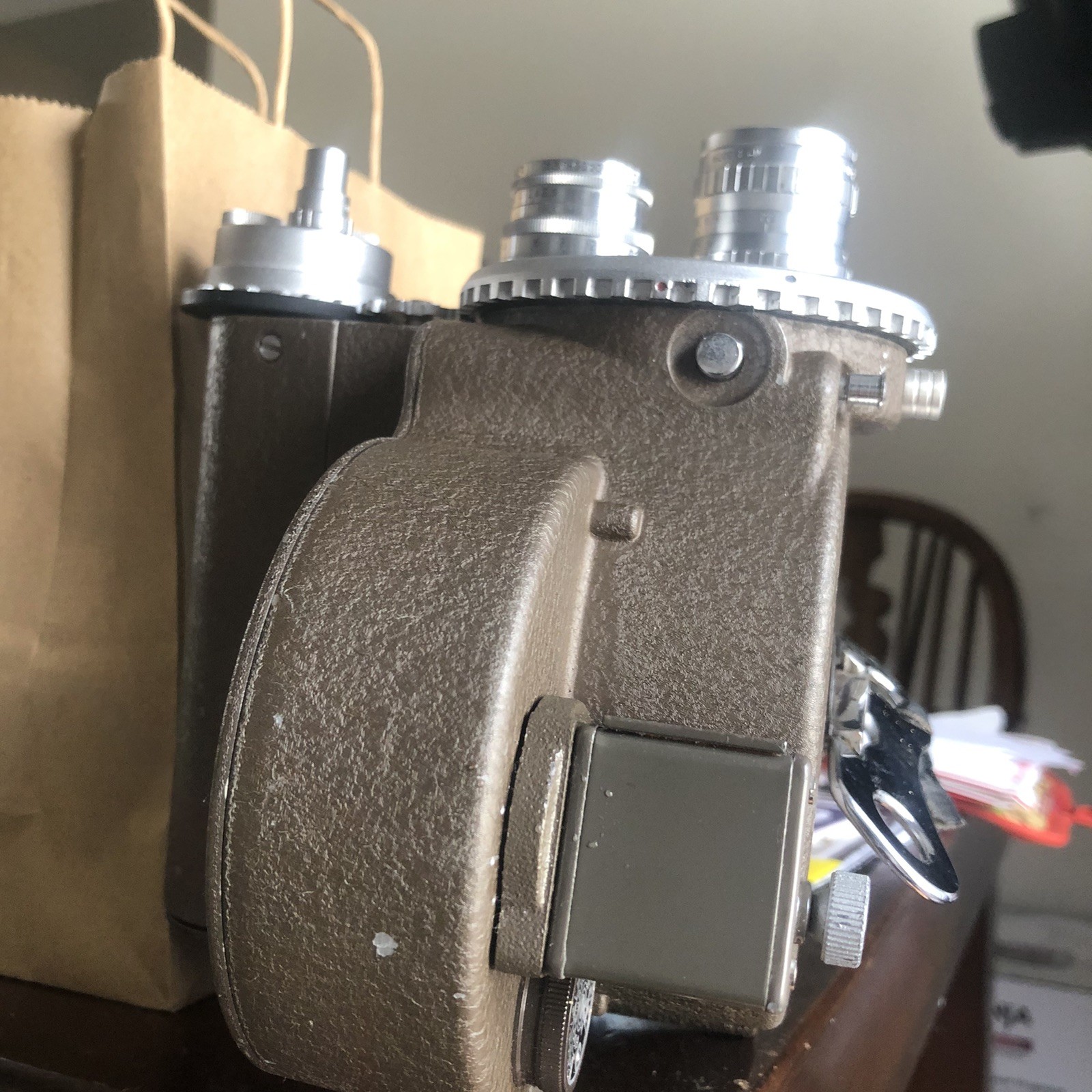 Bell And Howell 70 HR Camera With Two Lenses