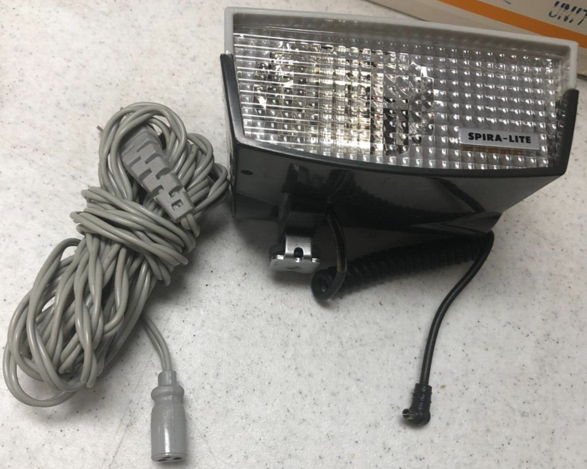 Vtg Spira Lite Electronic Flash only & Instructions no battery pack