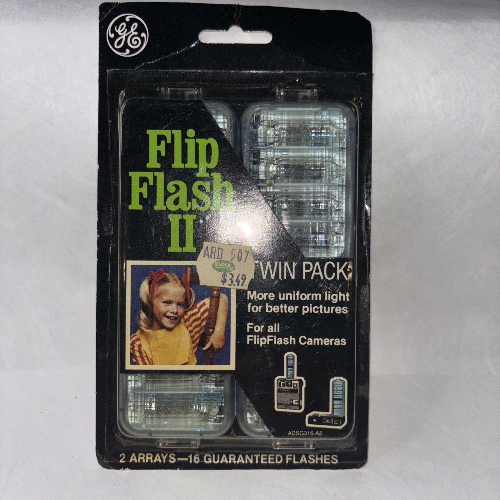 GE Flip Flash II | 2 Bars / 16 Flashes, For FlipFlash Cameras NEW