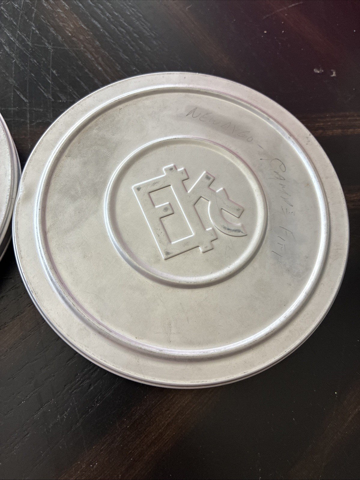 Vintage Reel Canister Kodak Circa 1940’s 2 Total Film Storage Nostalgia