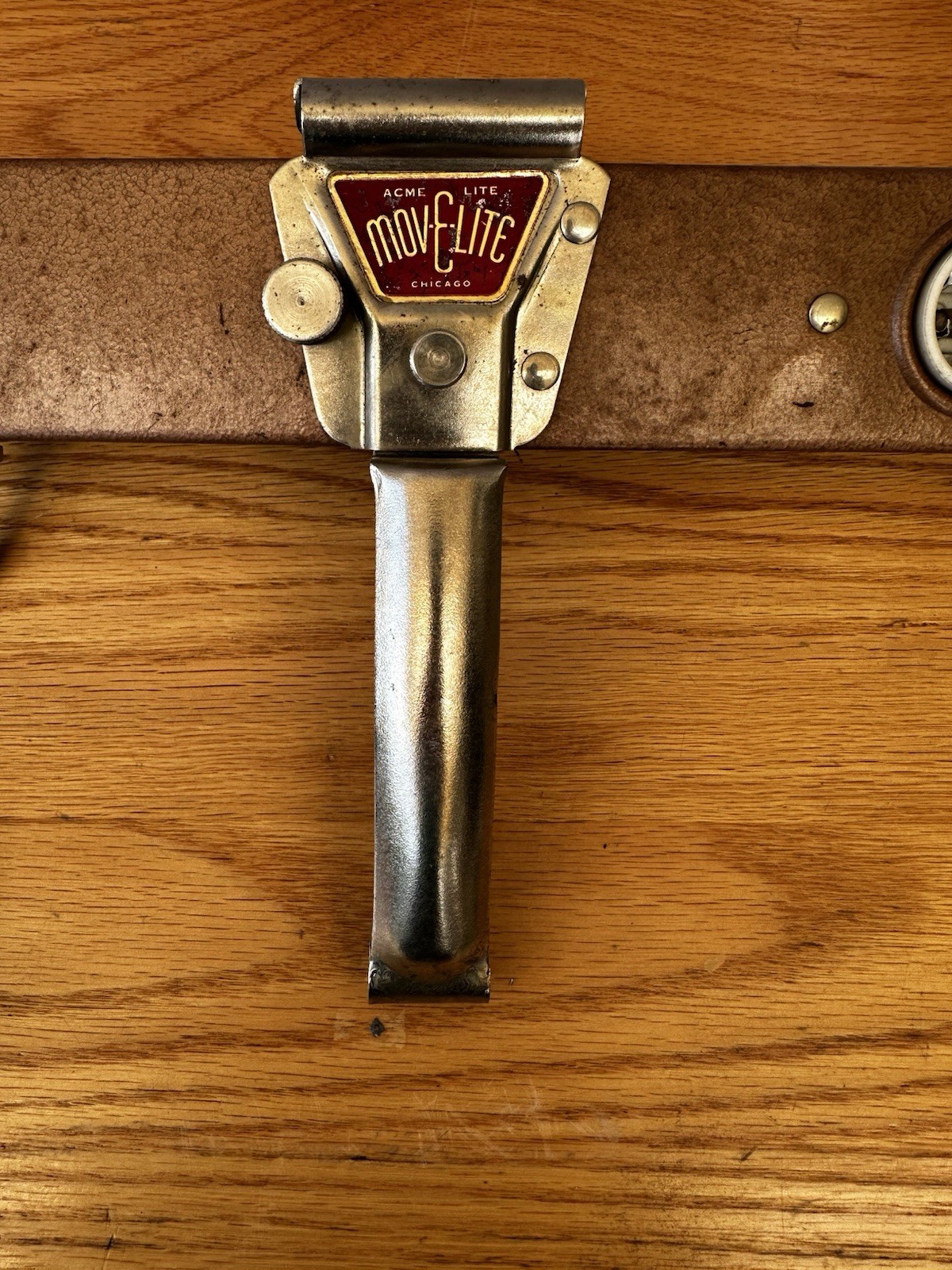 Vintage – Acme “mov-E-lite” Bi-Fold Lamp Bar Chicago Co.