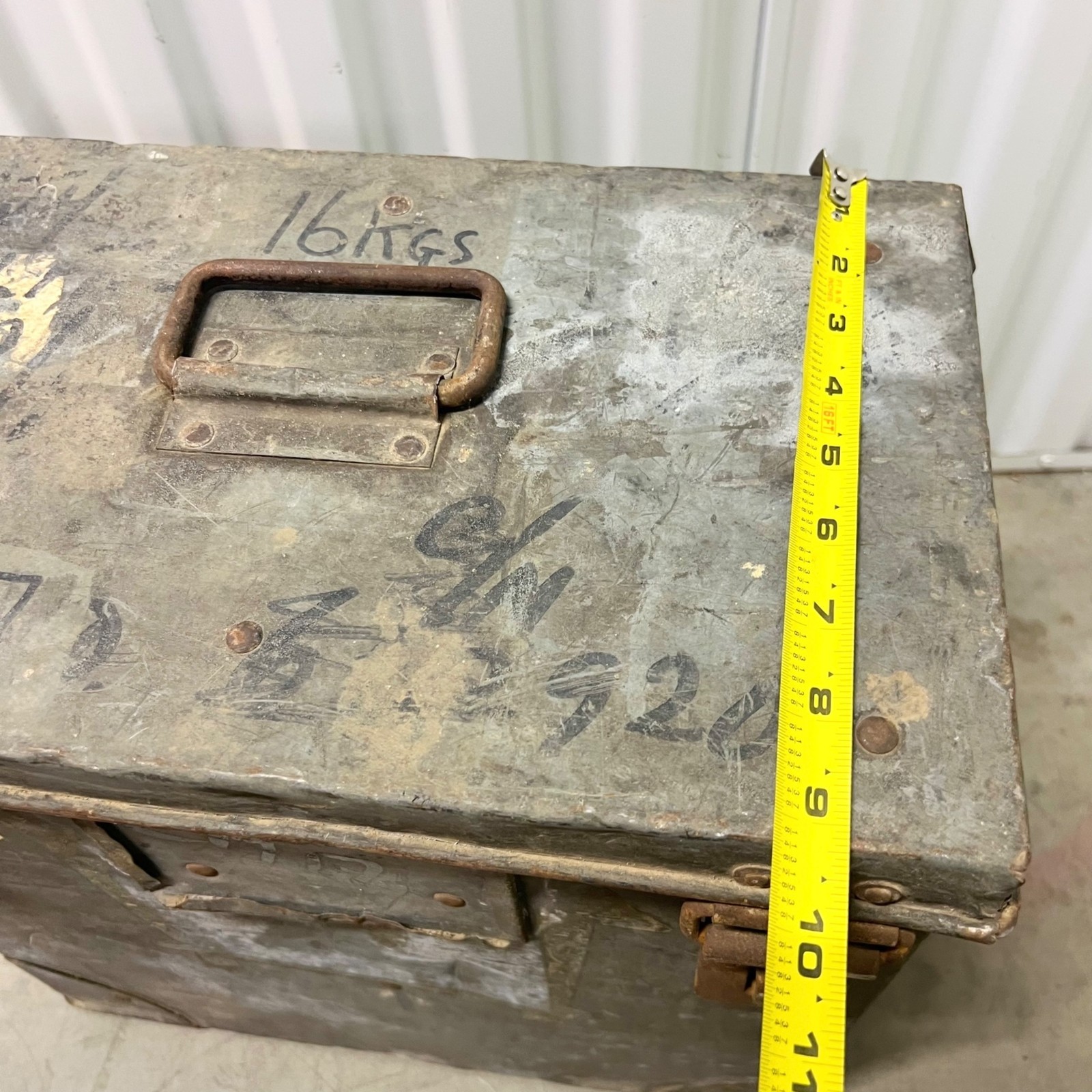 Vintage Collectible Metal Works Movie Reel Carrying Case