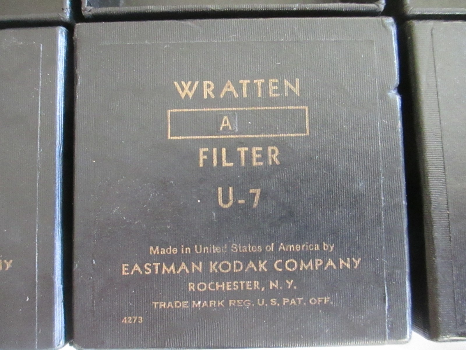 Lot of 4 Wratten and Kodachrome U-7 Filters K1 / X1 / A C59