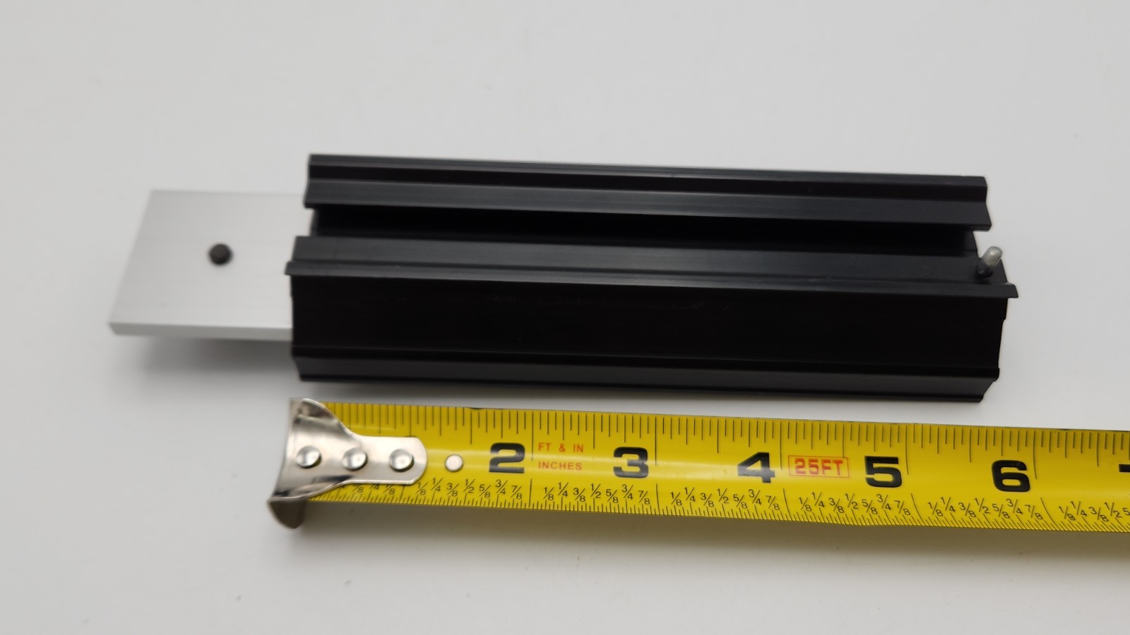 Sinar 5 7/8″ Rail Extension Black for Alpina A-1 4×5 Rail Camera