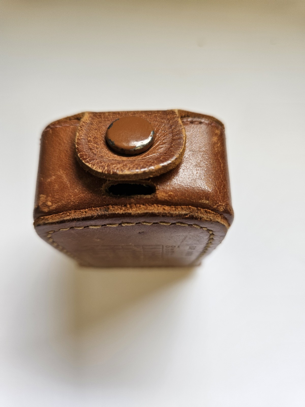 VTG General Electric PR-30 Mascot Exposure Meter in Leather Case GE Photography