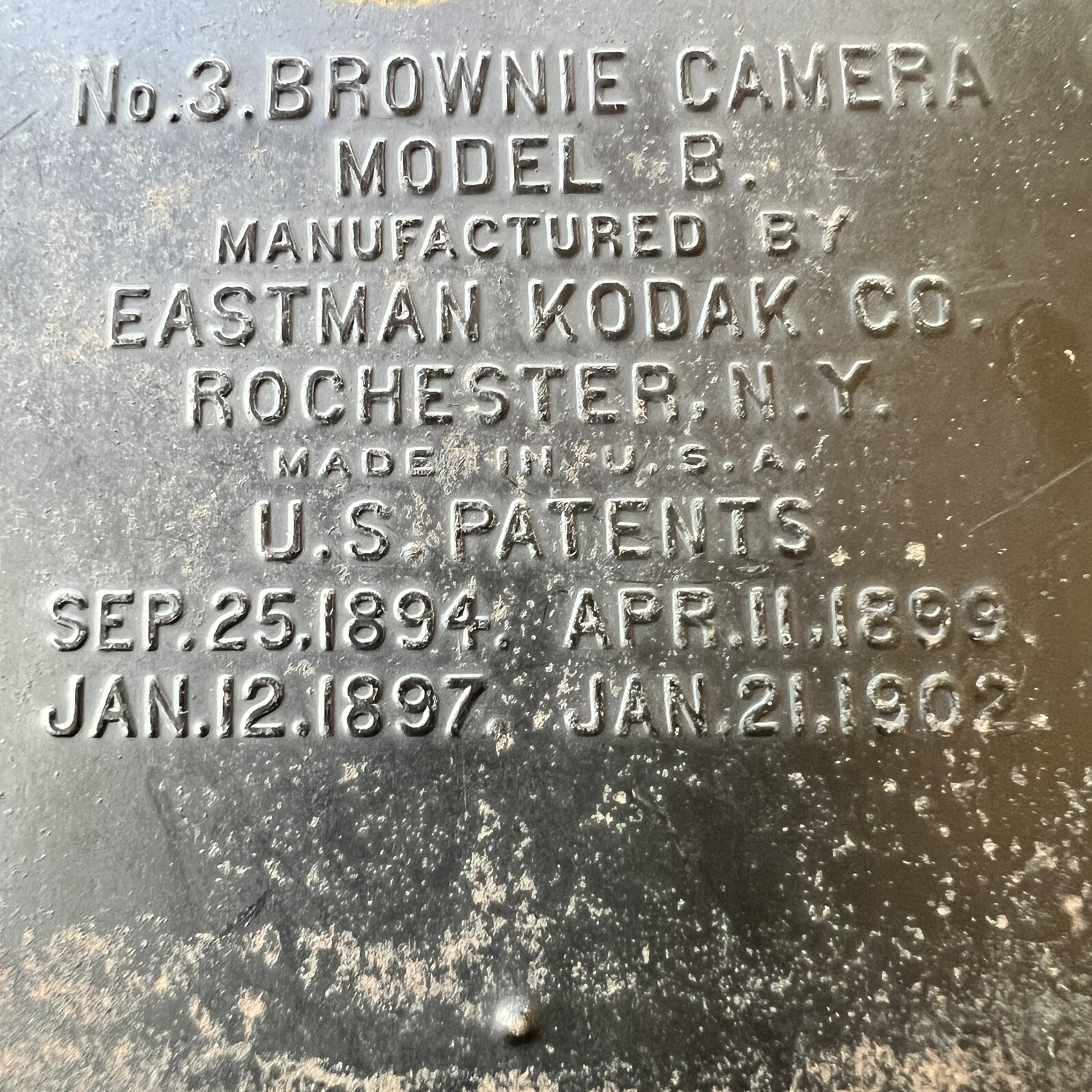 Number Three Brownie Camera Model B For Parts Partial Body Eastman Kodak