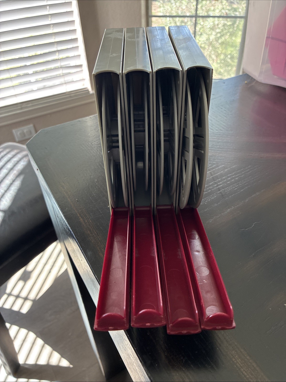 Reel Vintage storage Cases 4 Made In Austria Storage Film