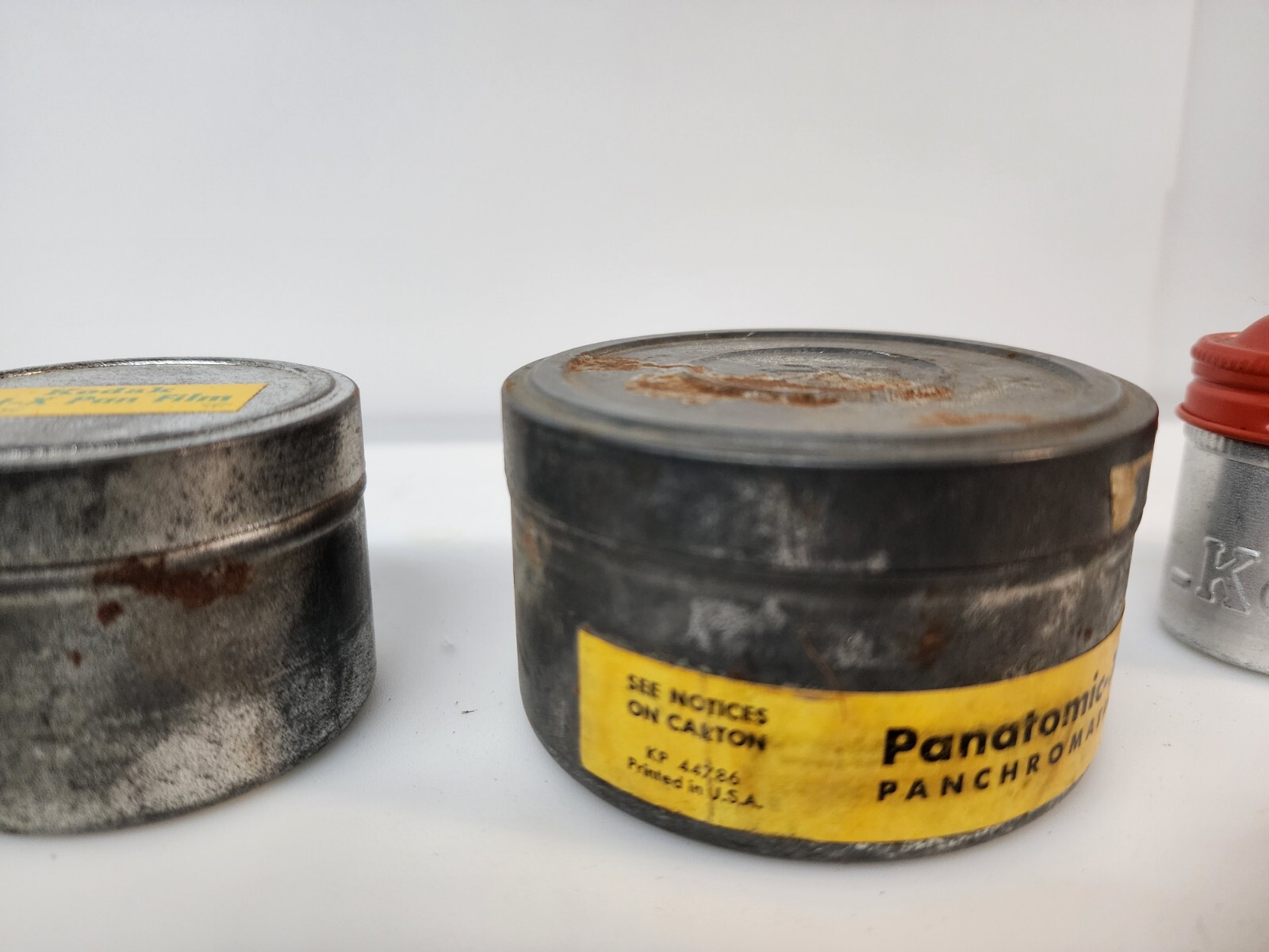 KODAK Petrutz Film Can Holders Metal Set of 4