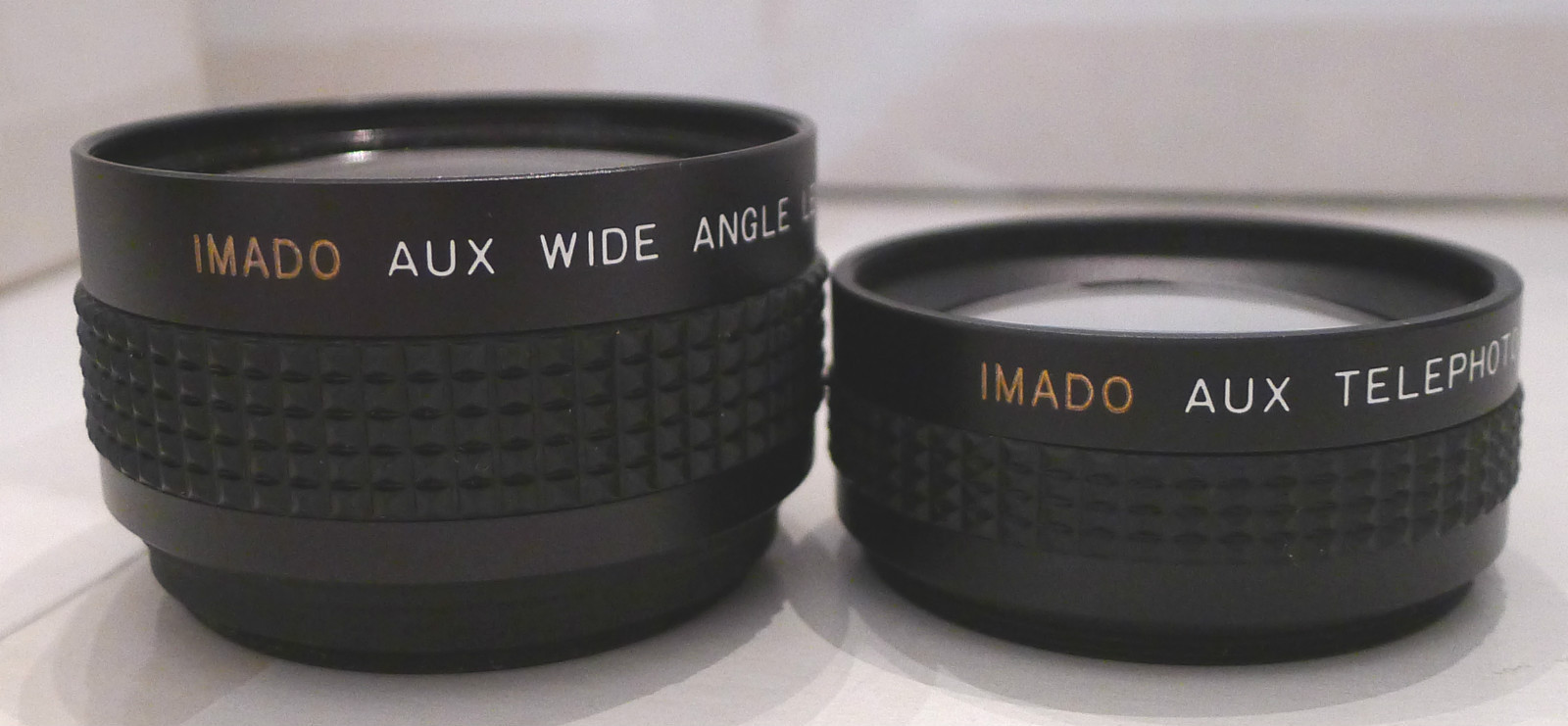 Imado Aux Wide Angle & Aux Telephoto Lens Set +Case – Great Set Made in Japan