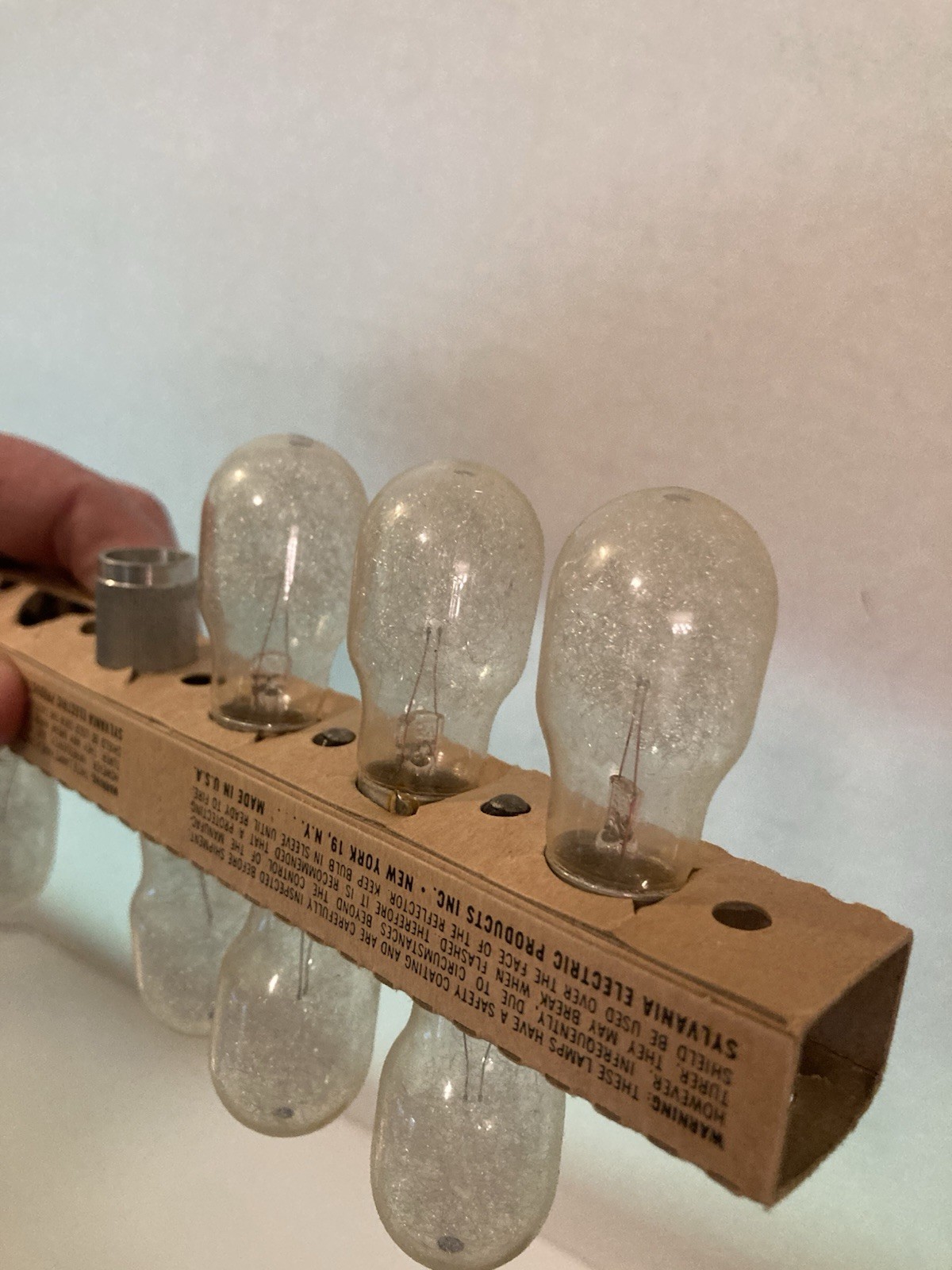 🧚🏻VTG SYLVANIA Blue Dot Super flash Bulbs M-2 (11)/ Bantam 8 (7)