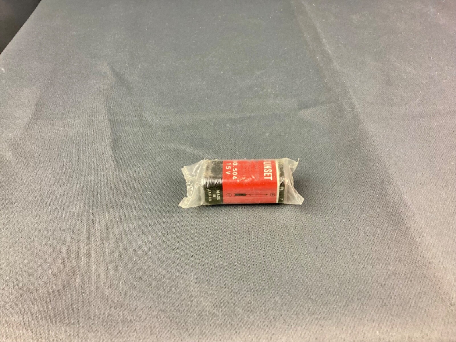 1950s/1960s Sunset Dry Battery No. 504 15 Volts New Old Stock NOS Made in Japan