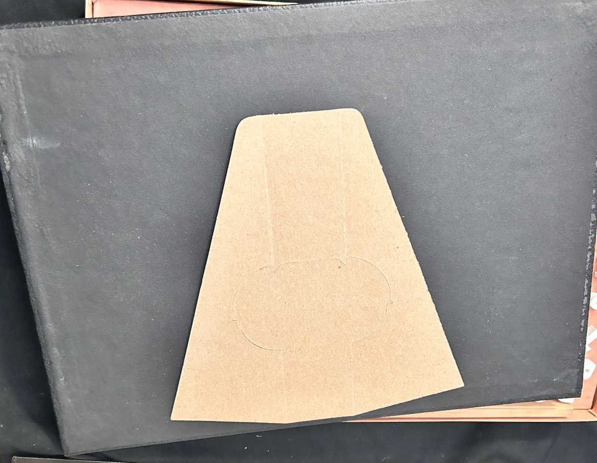 VTG MITTEN’S Professional Movie Titler Pin In Back Letters Original Box Tilting