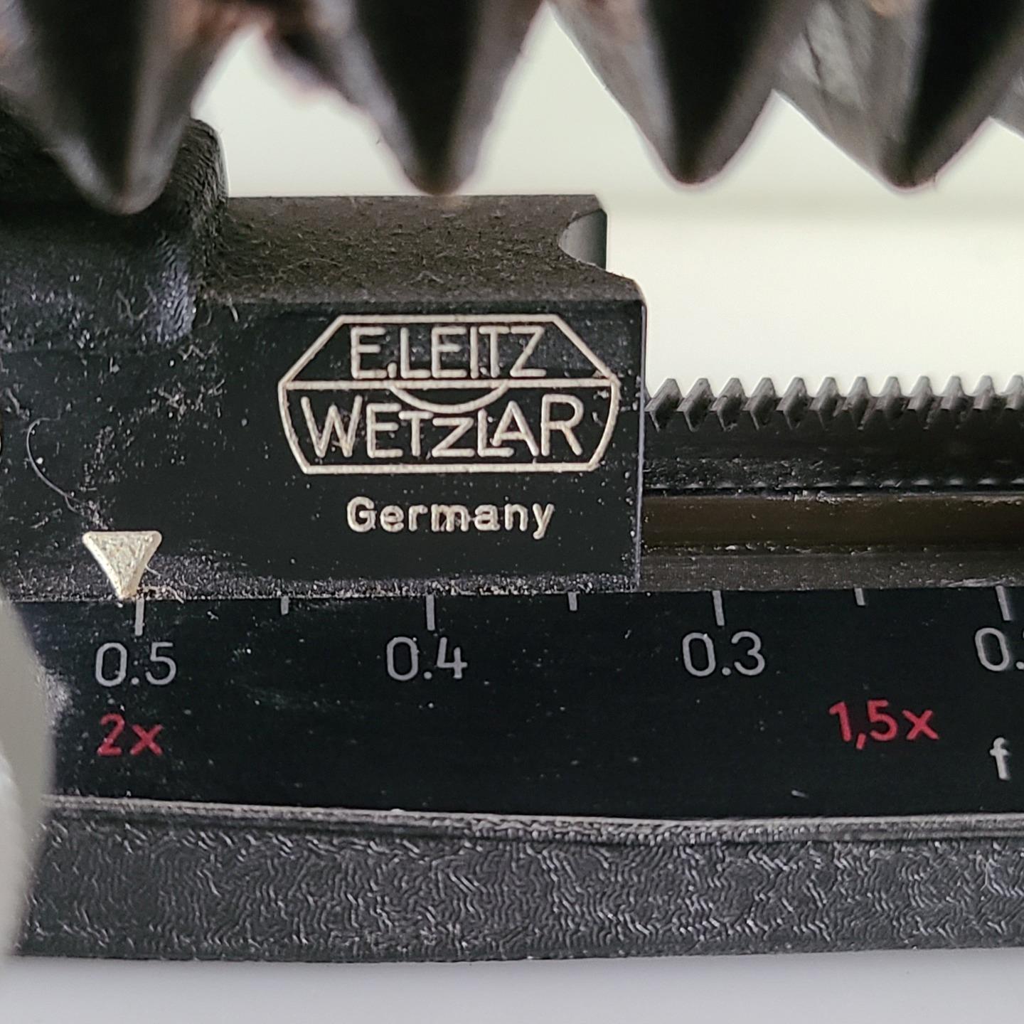 35mm Leica Leitz Wetzlar German Bellows Screw On Nr. 6134 w/ ring Visoflex Macro