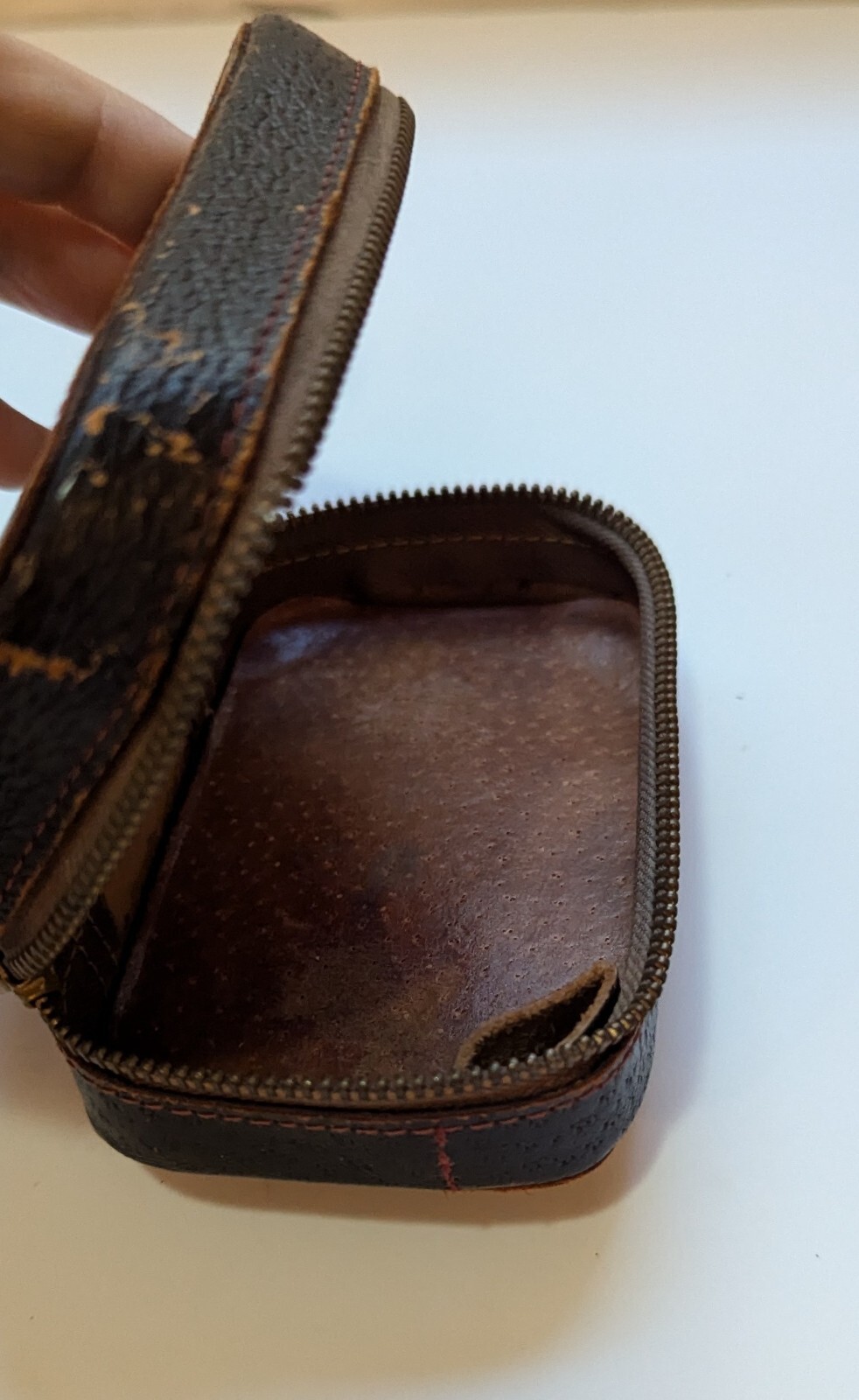 Ricoh Vintage Camera Flash Rectangle Zipper Case. Case Only Small Storage Decor