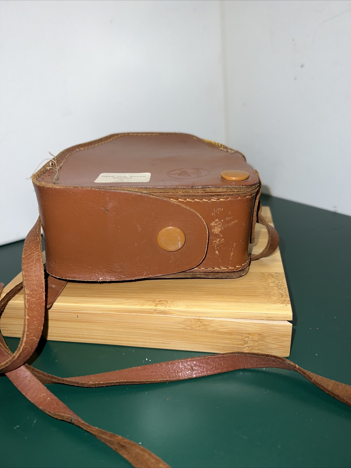 Paillard Bolex C-85 Genuine Camera Case Brown Leather