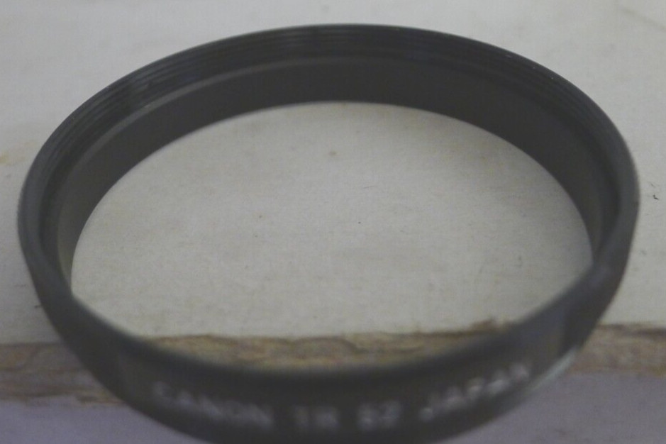 Canon TR 52 Screw On Threaded Adapter Ring – Made in Japan
