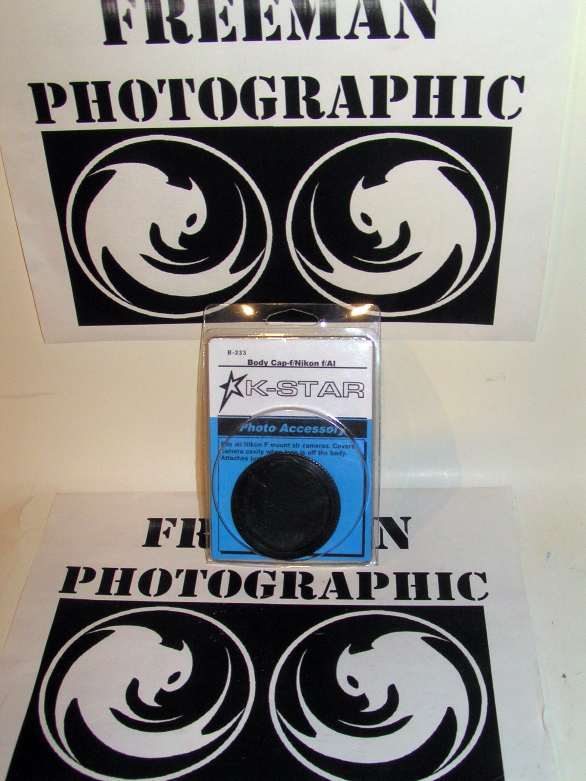 Vintage Nikon F Mount Body Cap / Protector New Factory Sealed K-Star Brand NOS