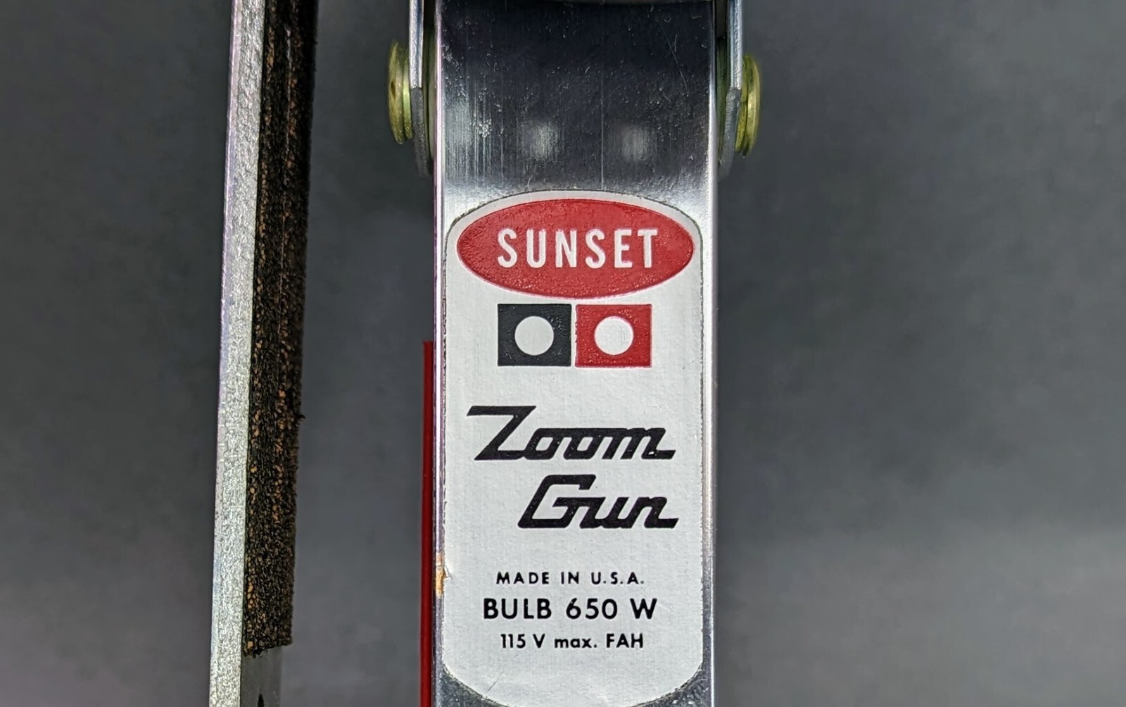 Sunset Zoom Gun UL-E20481 Vintage Camera Light w/ Original Box **WORKING**