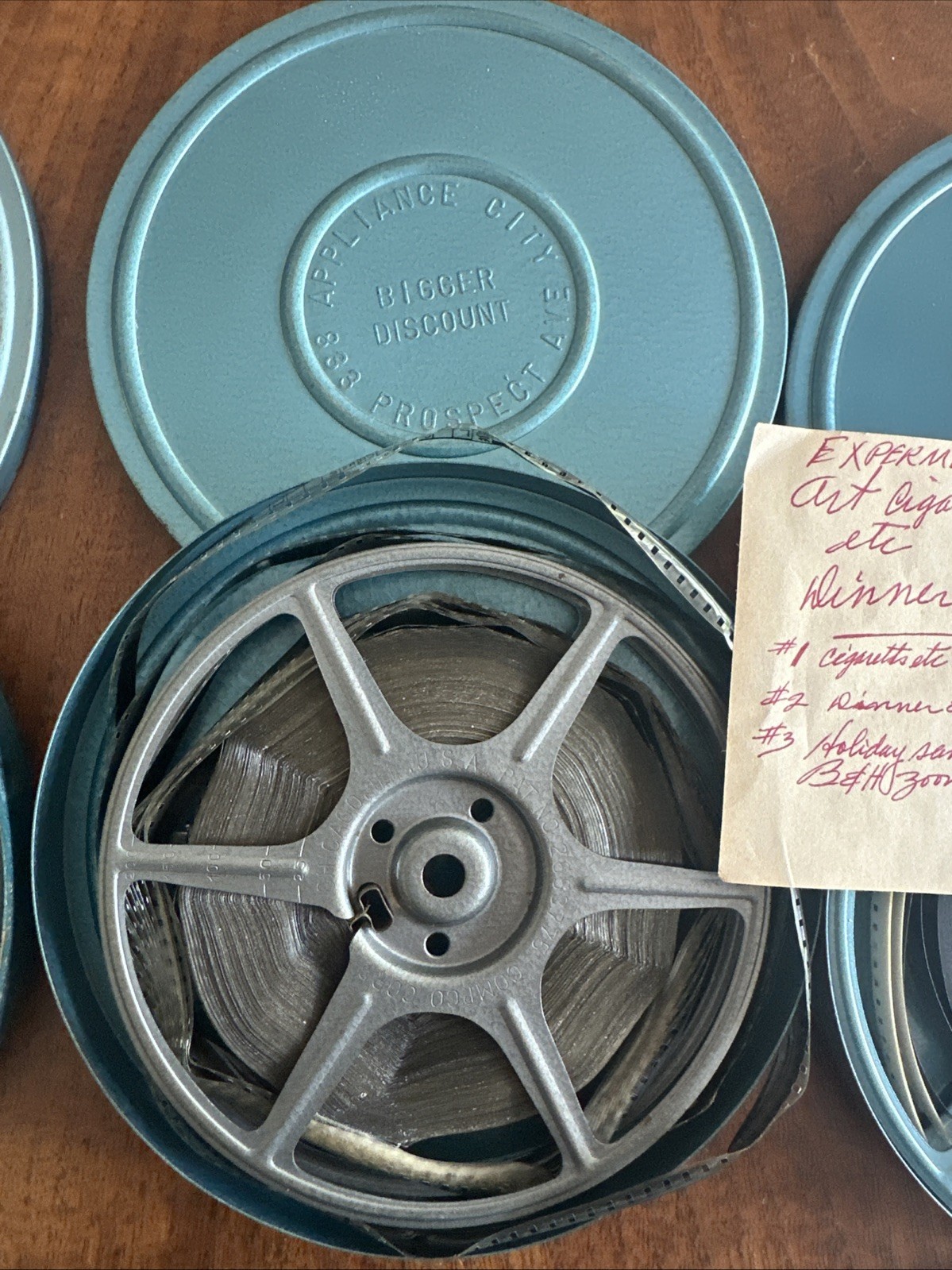 Vintage 8mm Films, Canisters, Reels, And Brumberger Carrying Case