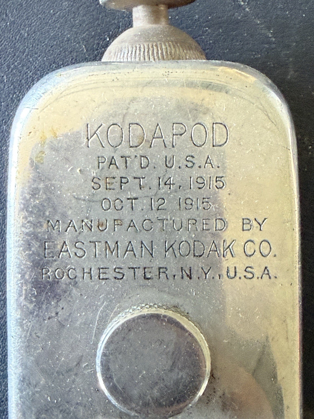 Vintage Kodak Kodapod Camera Clamp Mount 1915 Eastman Kodak USA