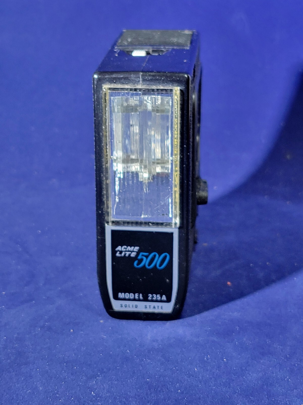 Vintage Acme Lite 500 Camera Flash Model 235A Solid State Untested Film Photo