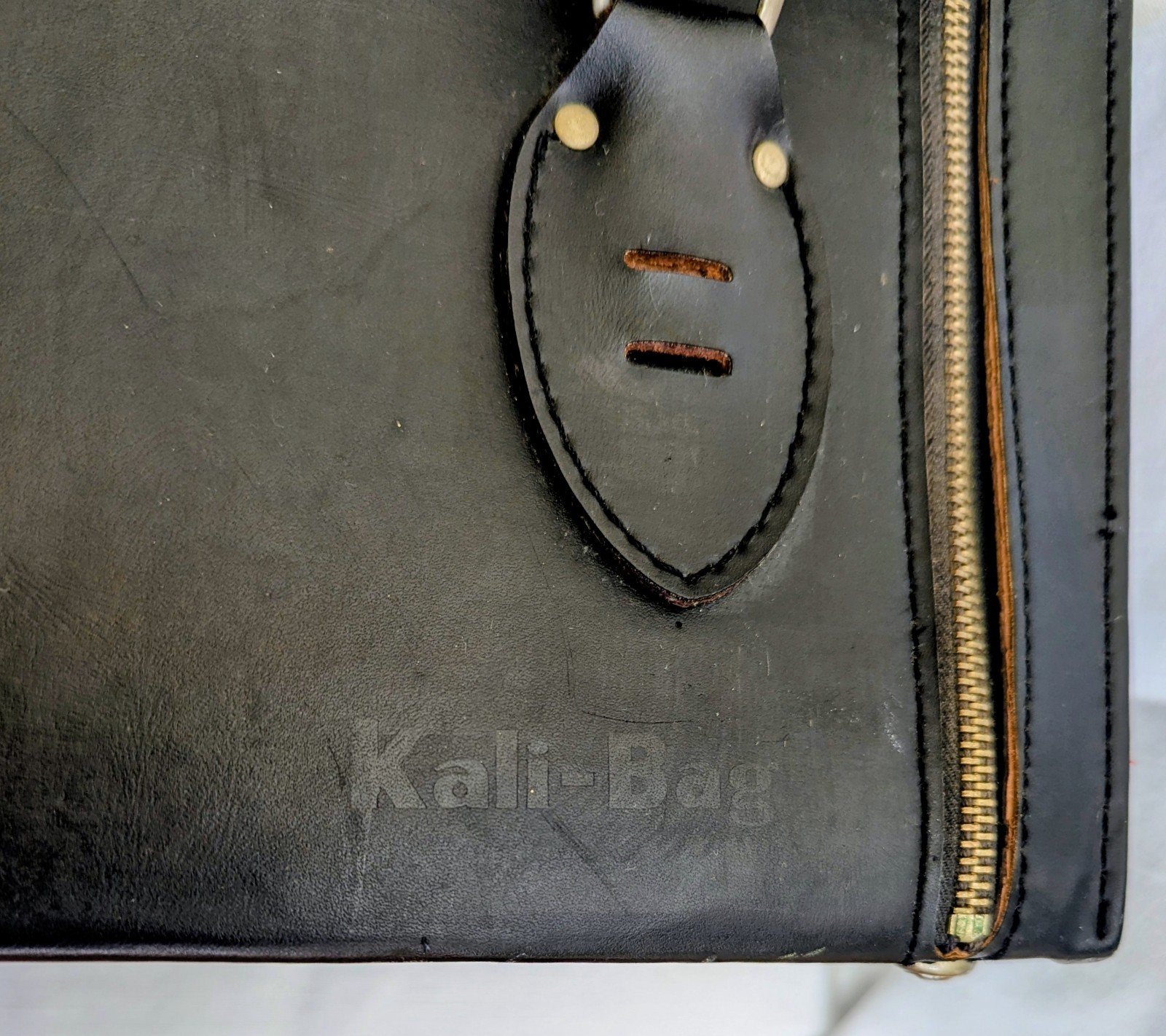 Vintage Black KALI-BAG Camera Case Custom Crafted By Kalimar 1960s Japan Pro 13