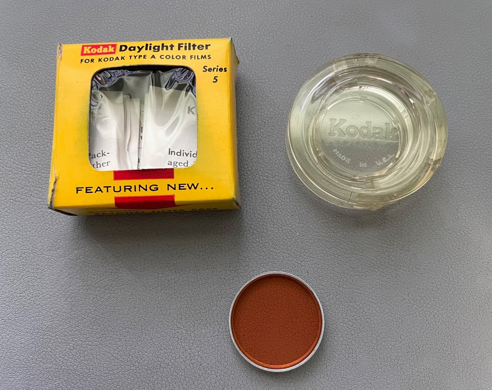 Kodak Series 5 Daylight 85 Filter with Box Drop In Vintage Lens