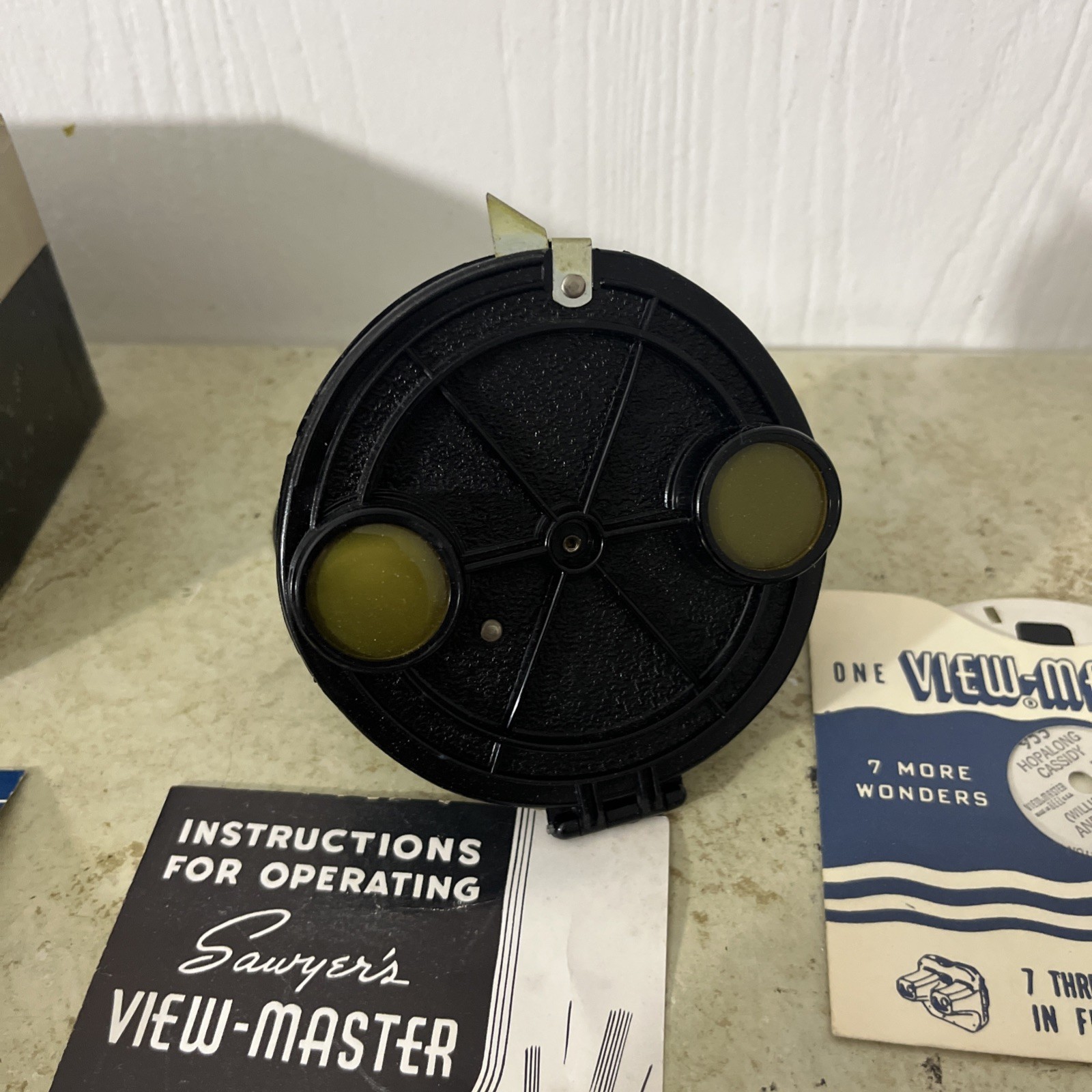 Vtg Sawyer Unique Viewfinder With Box And Instructions