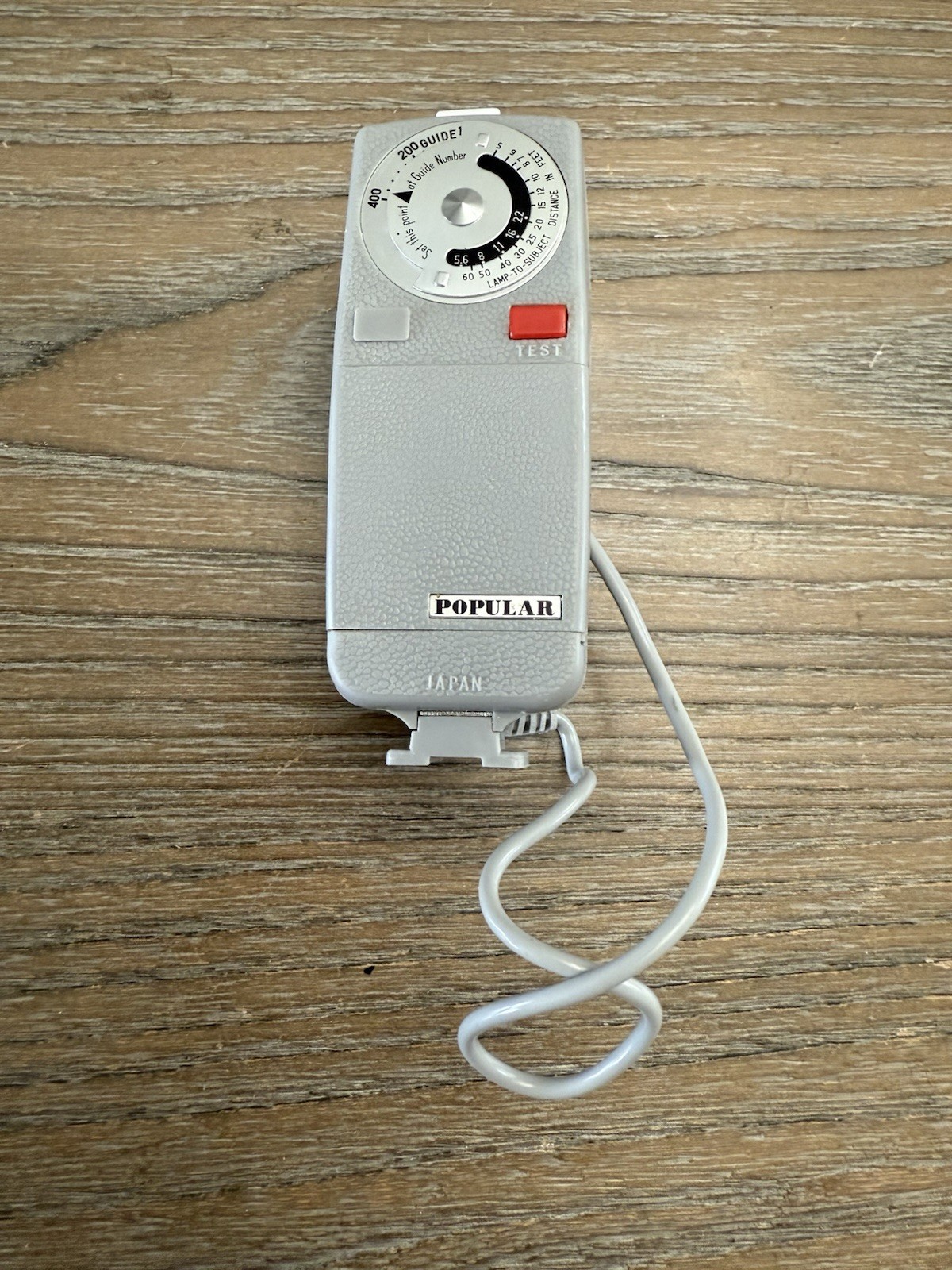 Morris Popular BC Flashgun Model III 3 Way Socket Complete. Vintage Excellent