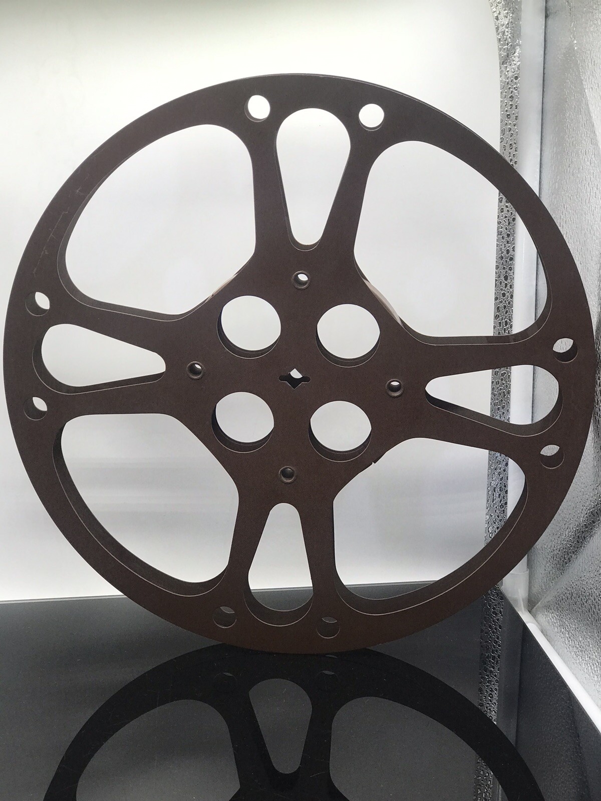 Vintage Goldberg Bros Vintage Motion Film Picture Reel 12.25” 1200 Feet USA Made
