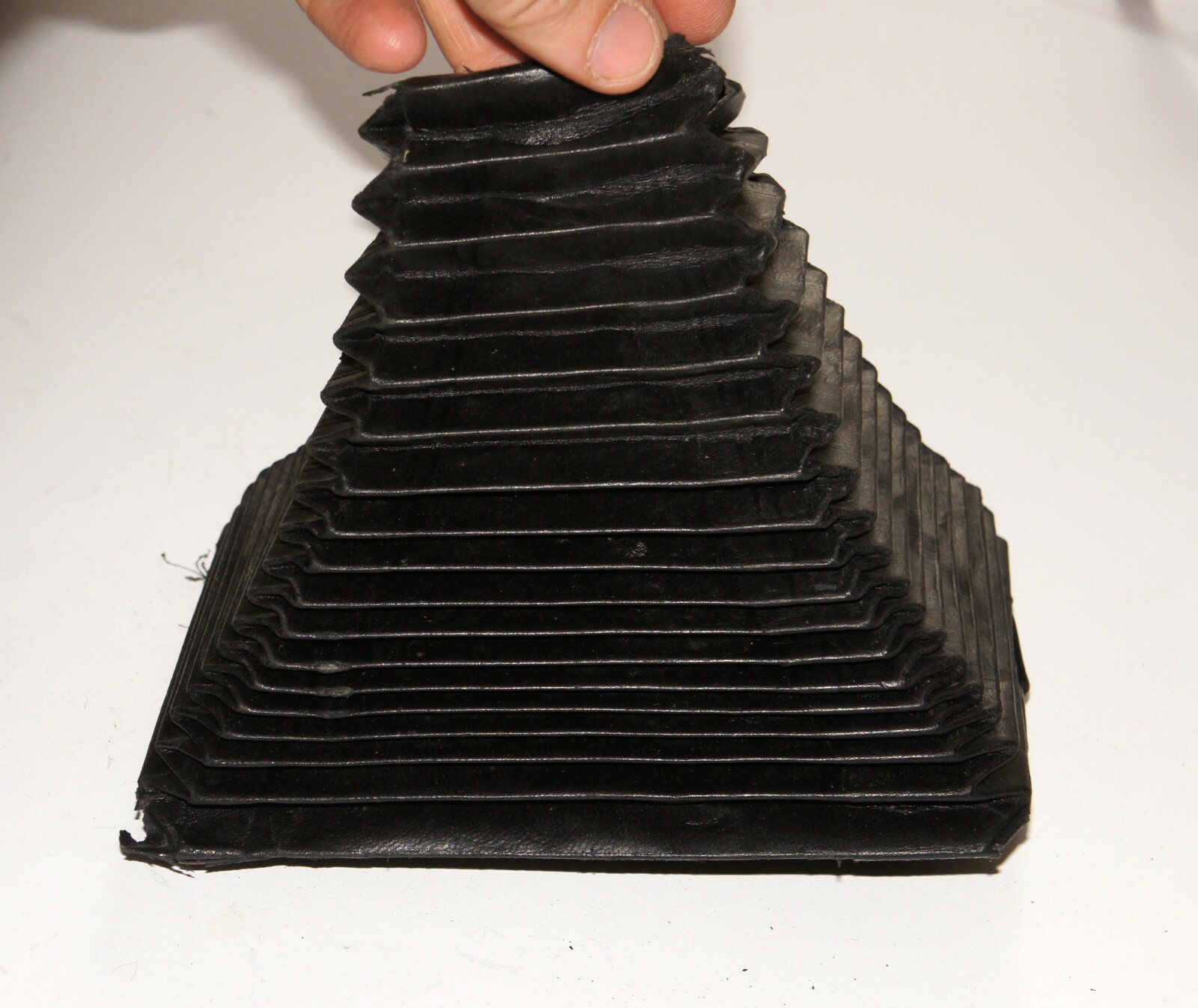 Bellows for large 10×15 cm format camera. Taken from Goerz camera