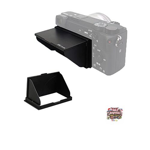 NEW JJC Foldable LCD Screen Sun Hood Sticker Seal Hood LCD Shade Sun Cover