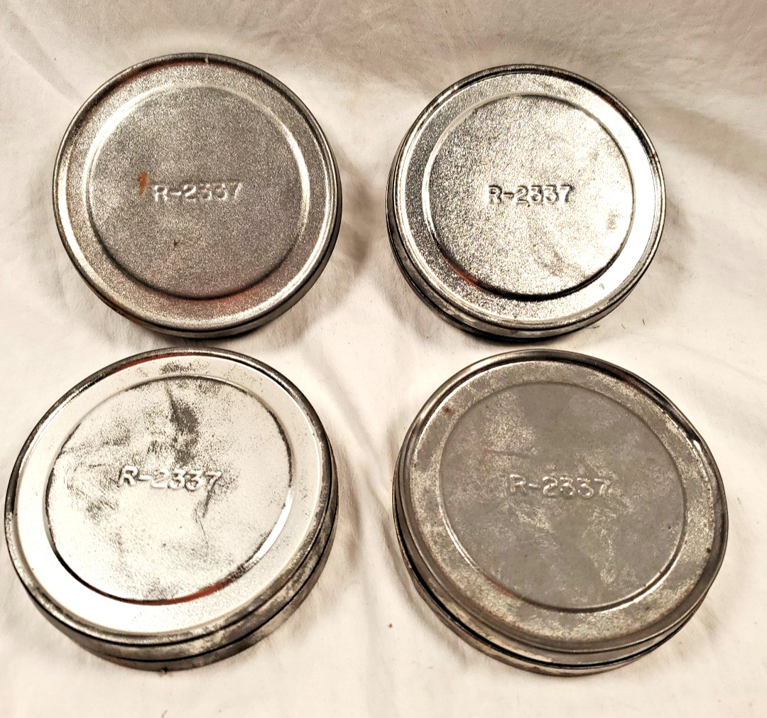 Vintage Reel Film Canister LOT of 4