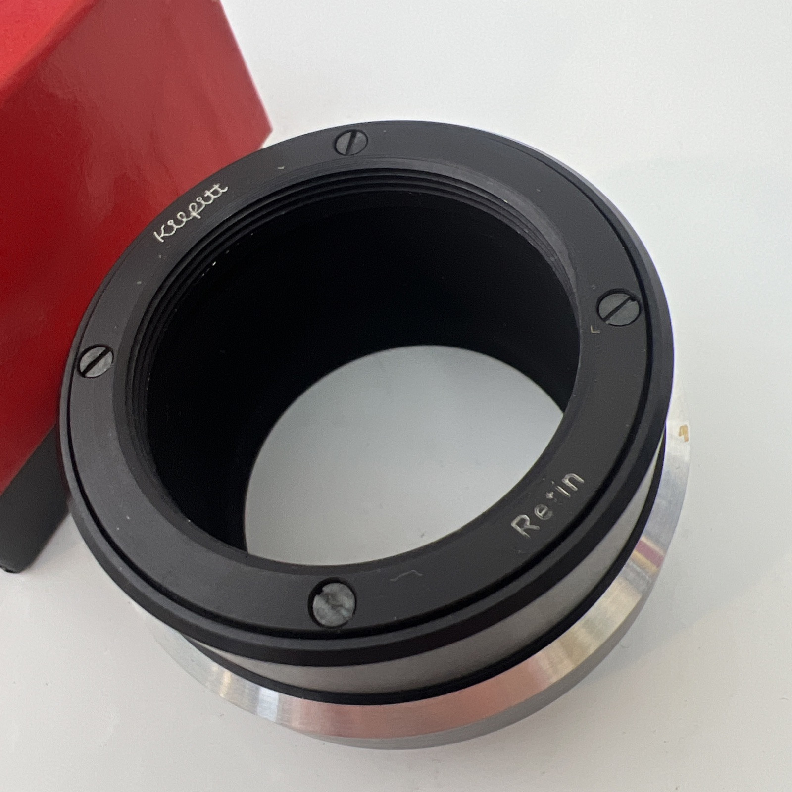 RARE KILFITT 39MM Praktina Camera Leica 90mm Kilar Screw On Lens ADAPTER MOUNT