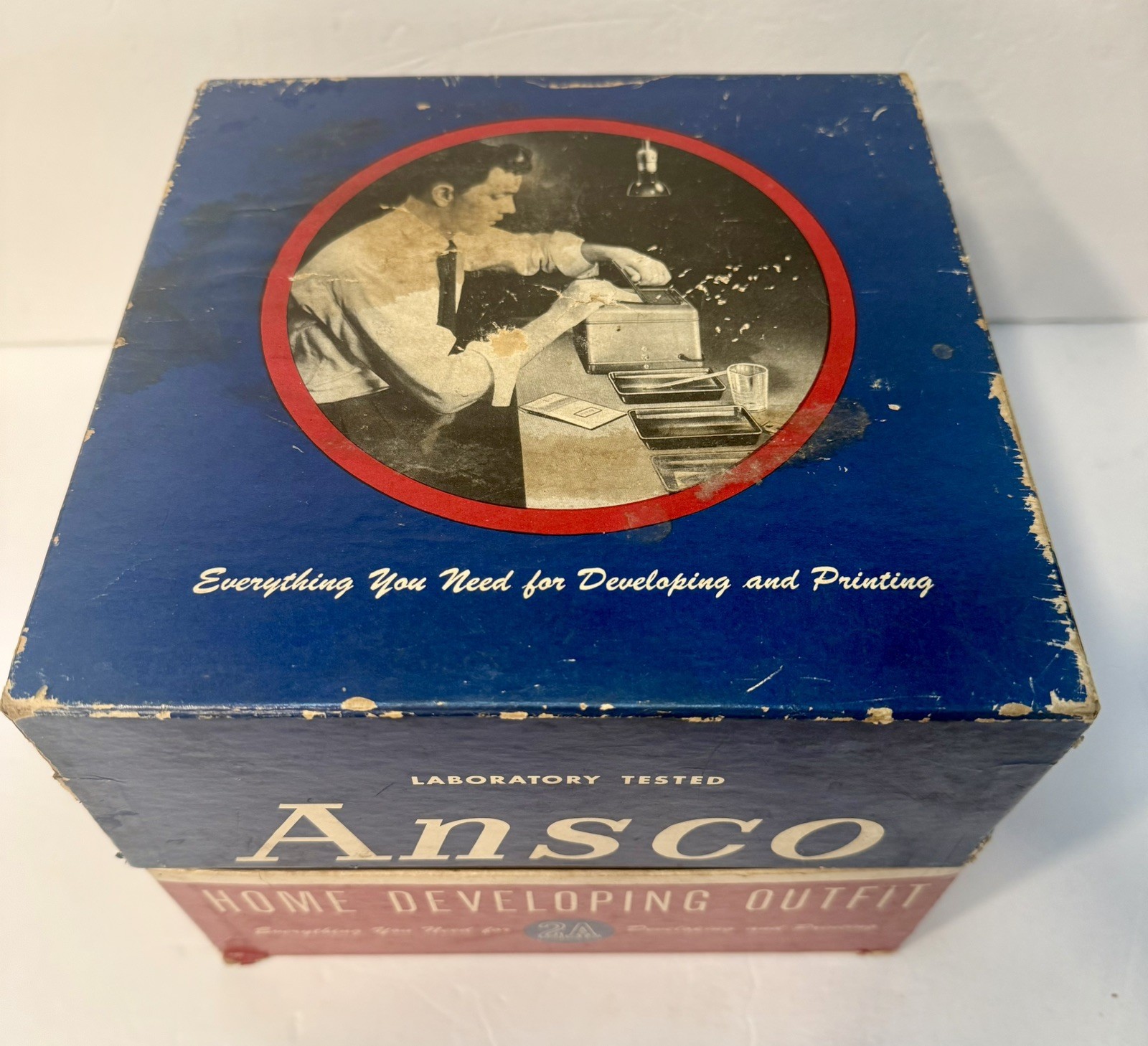 Vintage Ansco Home Developing Outfit No. 2A Tested – Works – See Description!