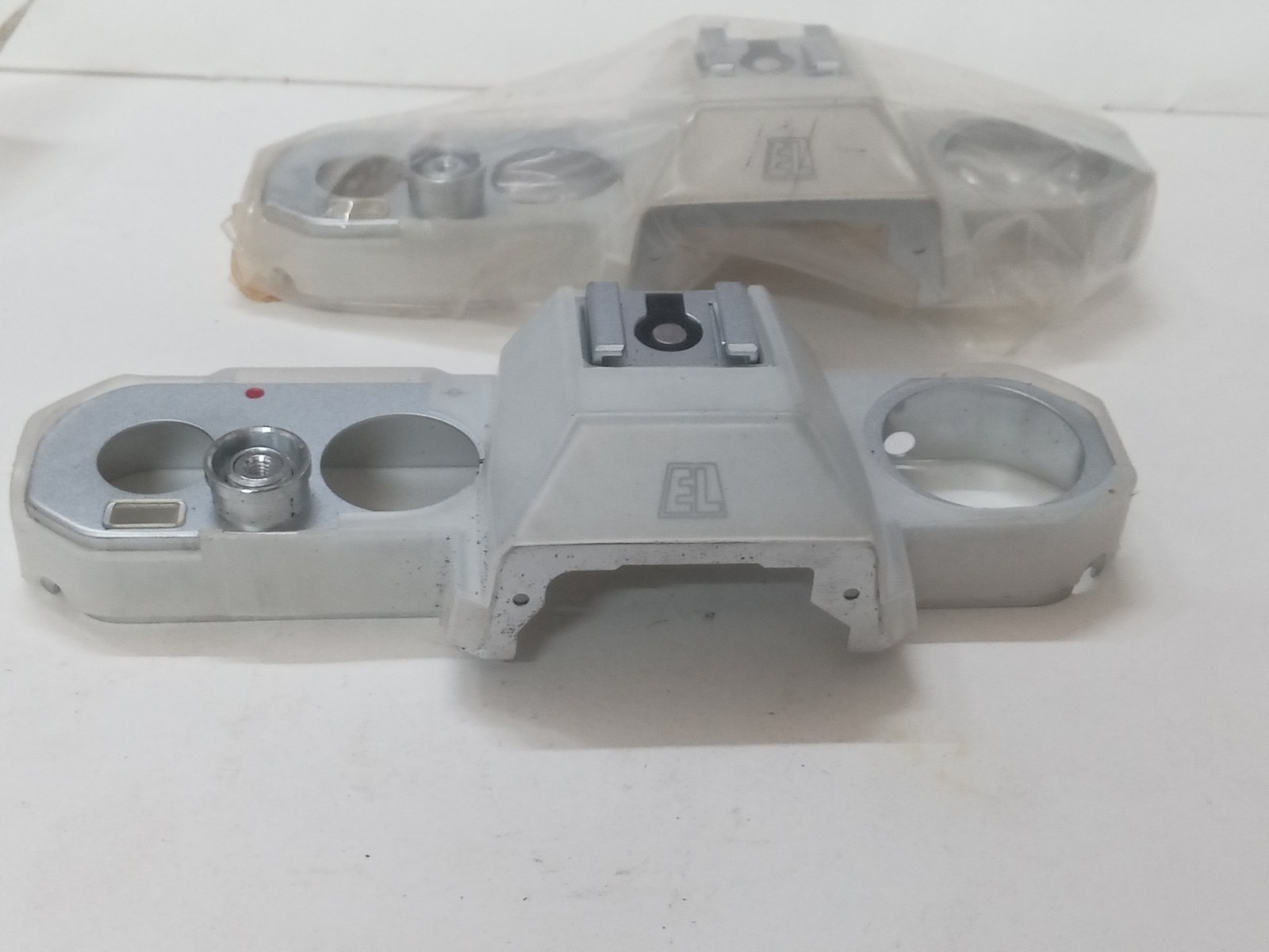 New Old Stock Nikkormat / Nikomat EL Chrome Silver Top Plate Spare Part