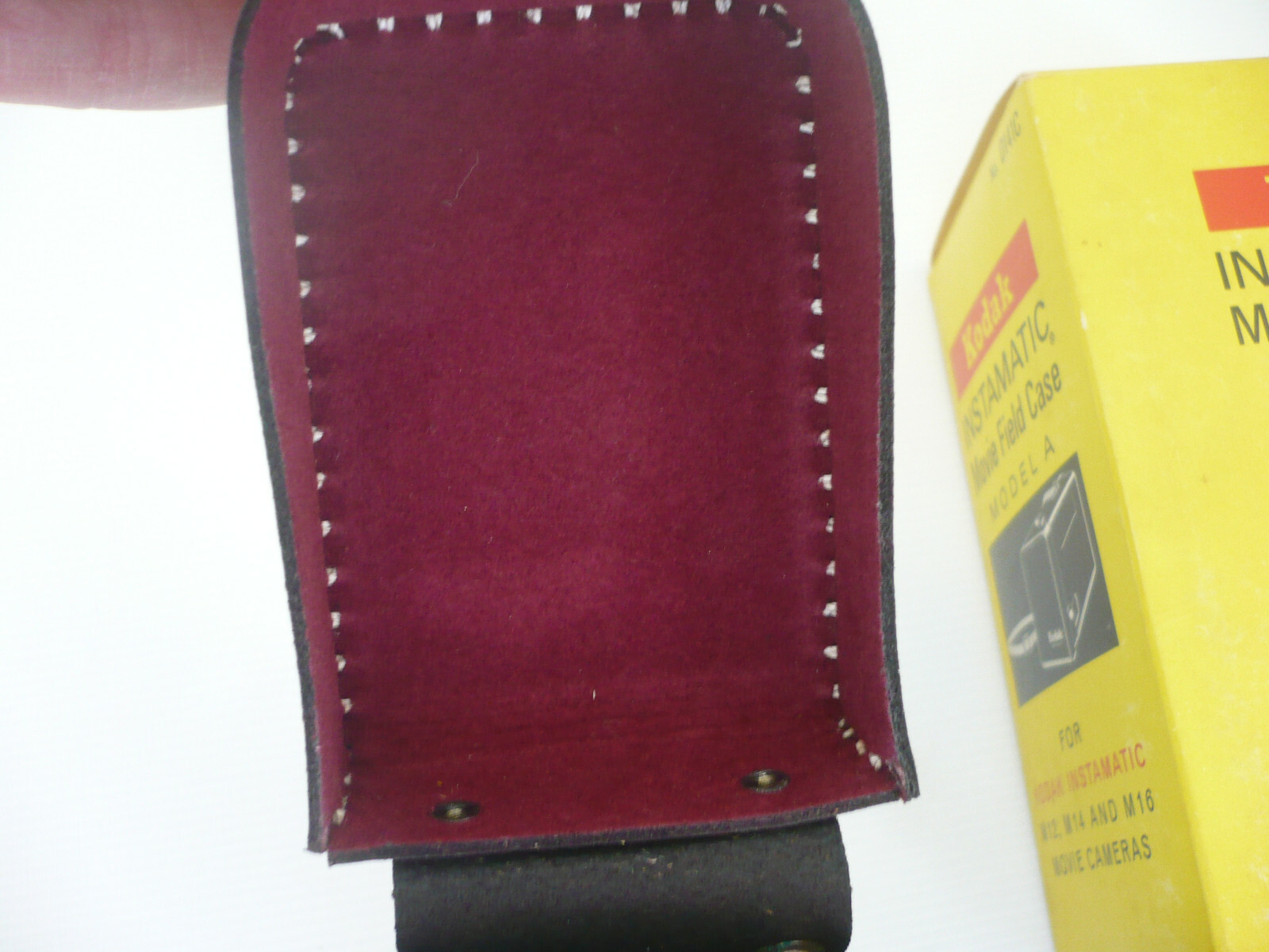 Vintage Kodak Instamatic Movie Field Case w/Carrying Strap Model A in Box NEW