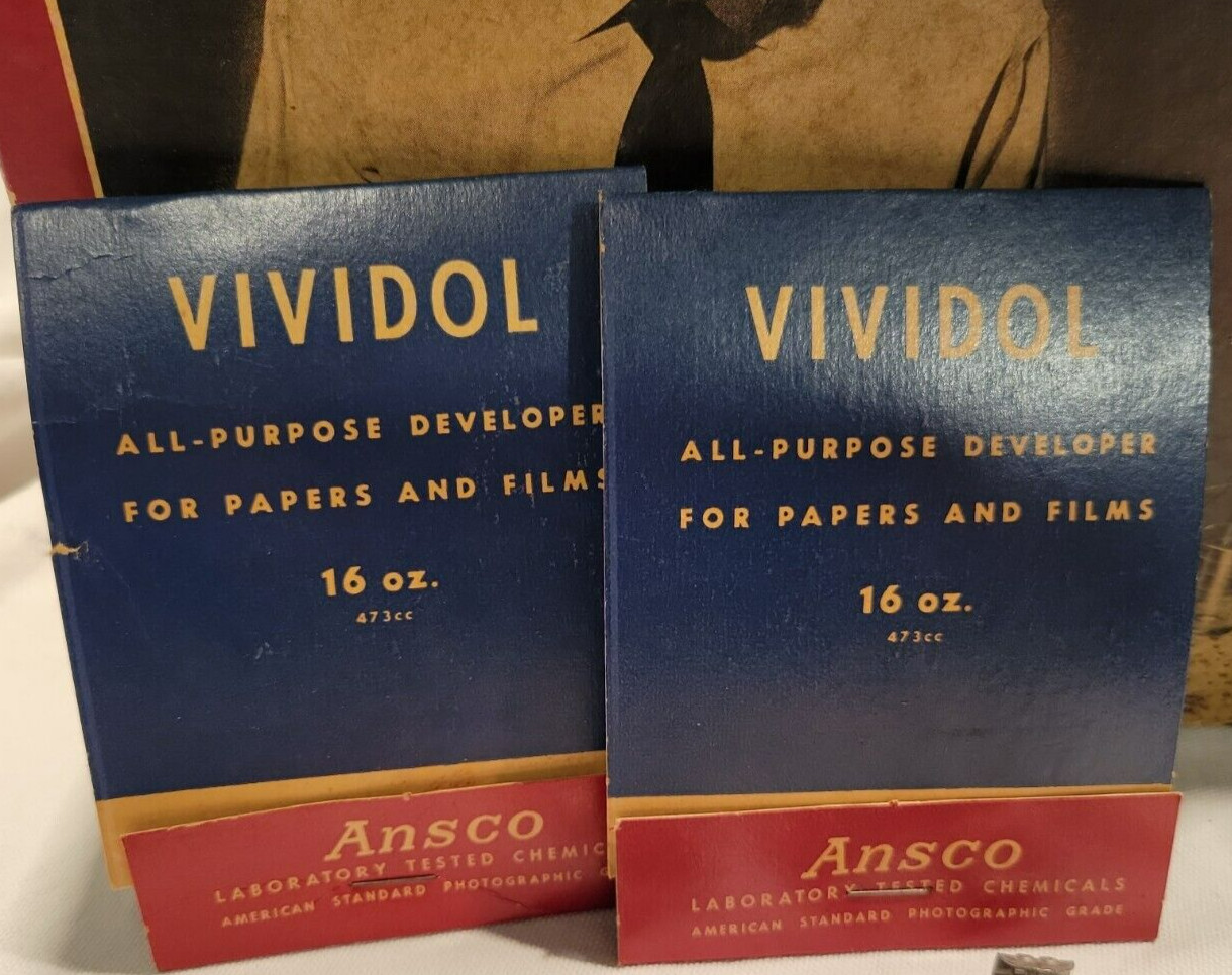 Vintage Ansco Home Developing Outfit No. 2 See Description!