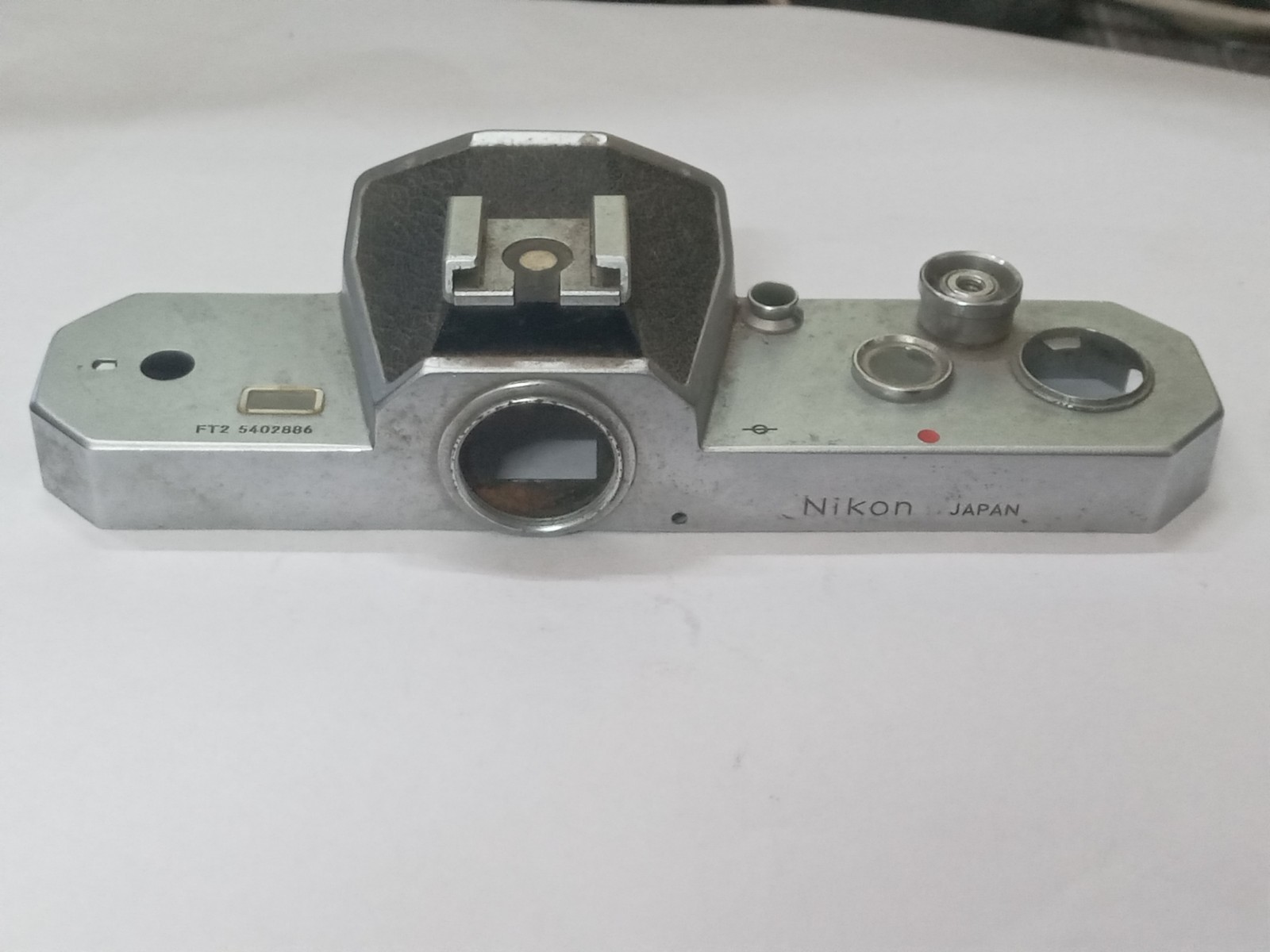 Nikon Nikkormat Nikomat FT 2 Top Bezel Plate, Used OK Spare Part