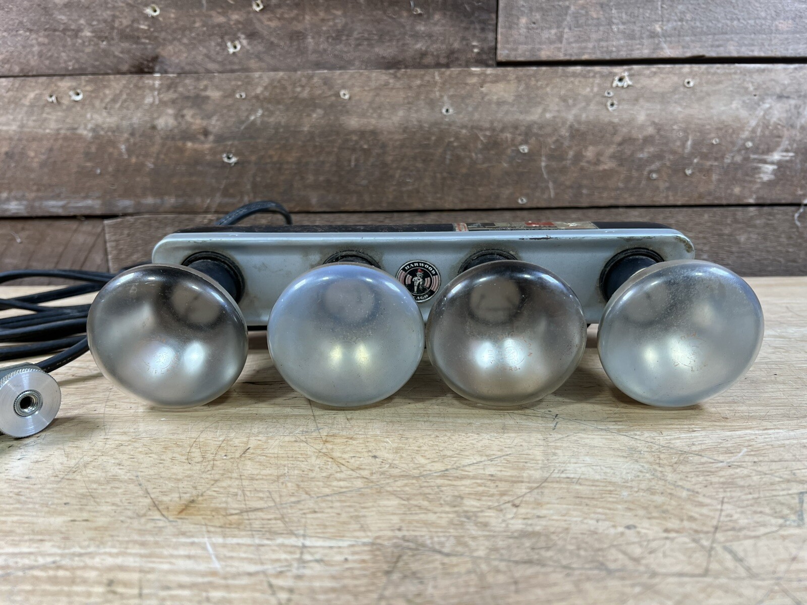 Vintage Harwood Indoor Exposure Guide Light W/carrying Case