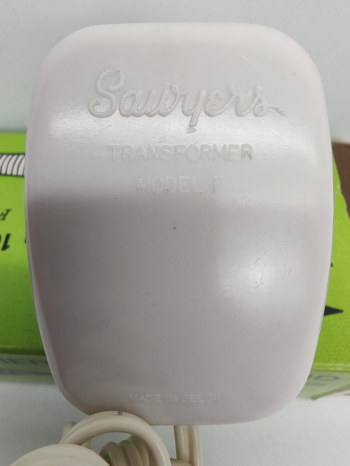 Vintage Sawyers Transformer Model F 10 Ft Cord No 2052 For Slide Viewer Belgium