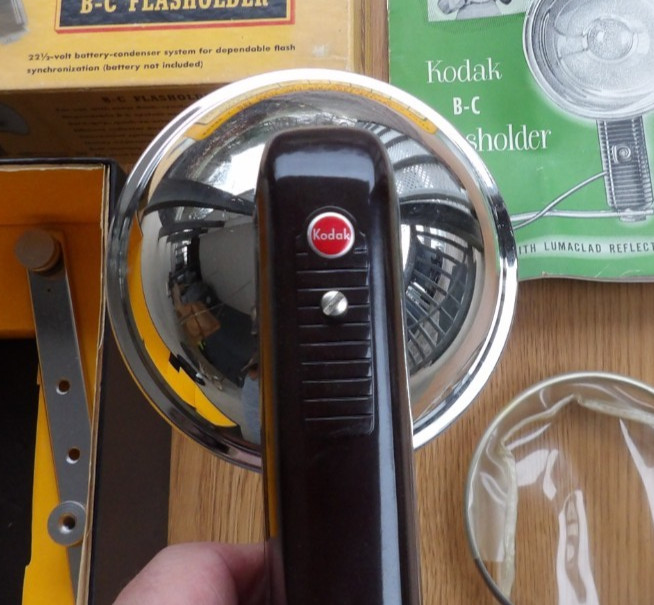 Kodak Camera B-C Flasholder-For Most Flash-Synchronized Cameras