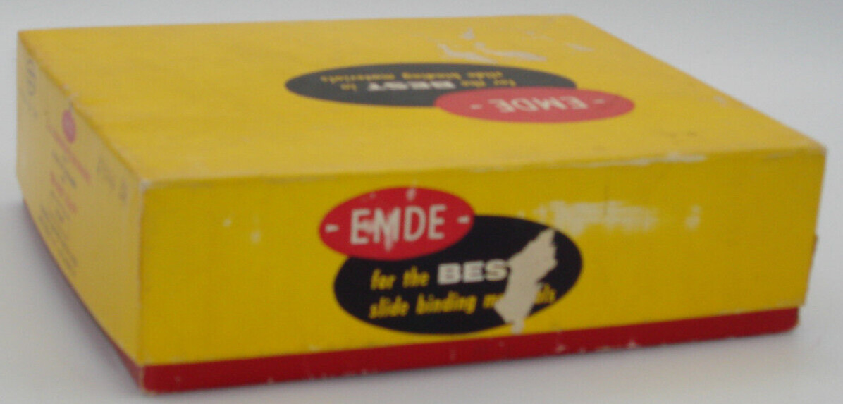 Aluminum Slides 2″ x 2″ – EMDE – Open Box