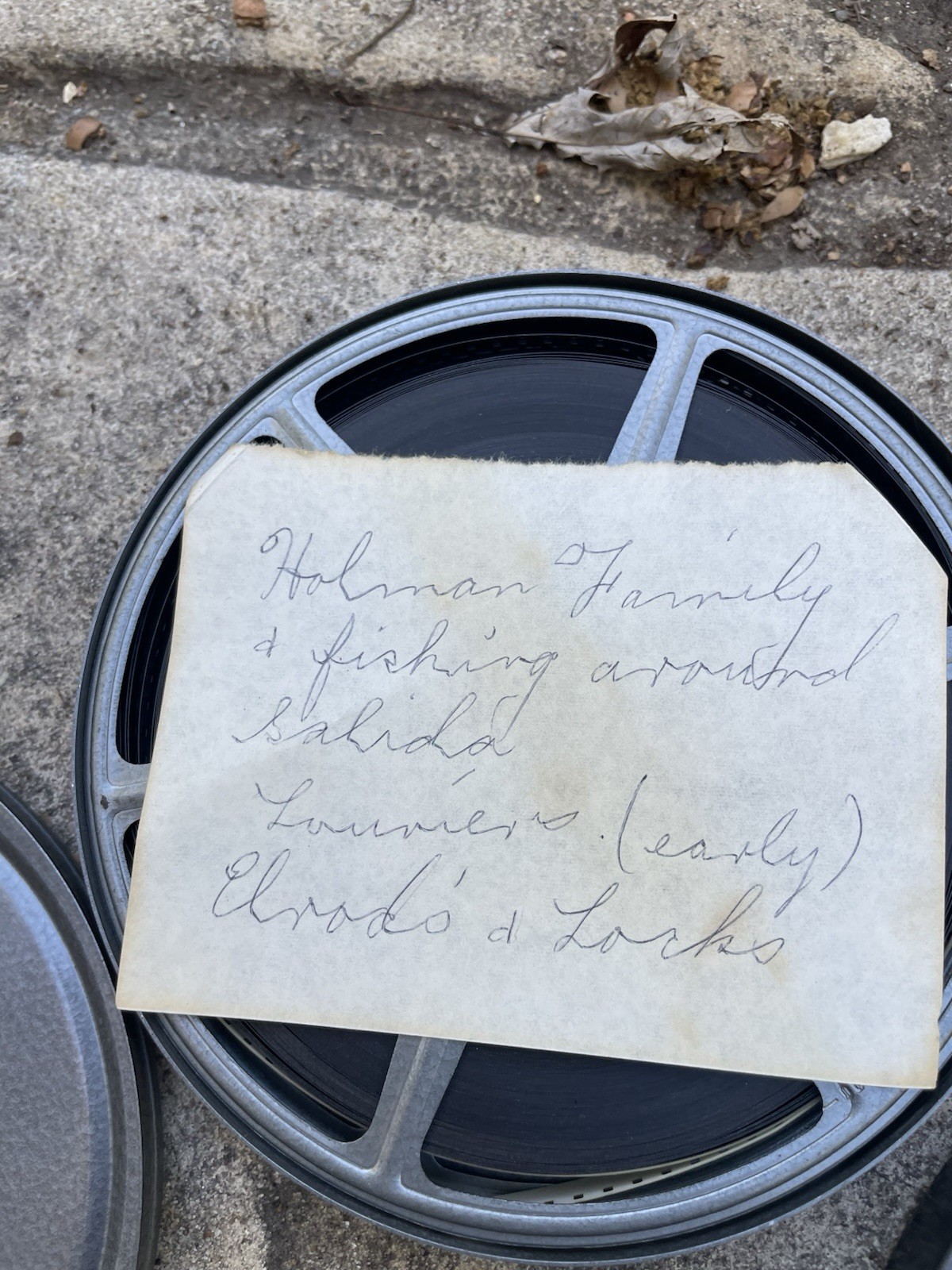 2 Vintage Super 8mm Home Movies 1950/70’s Metal Reels & Metal Canisters-Colorado