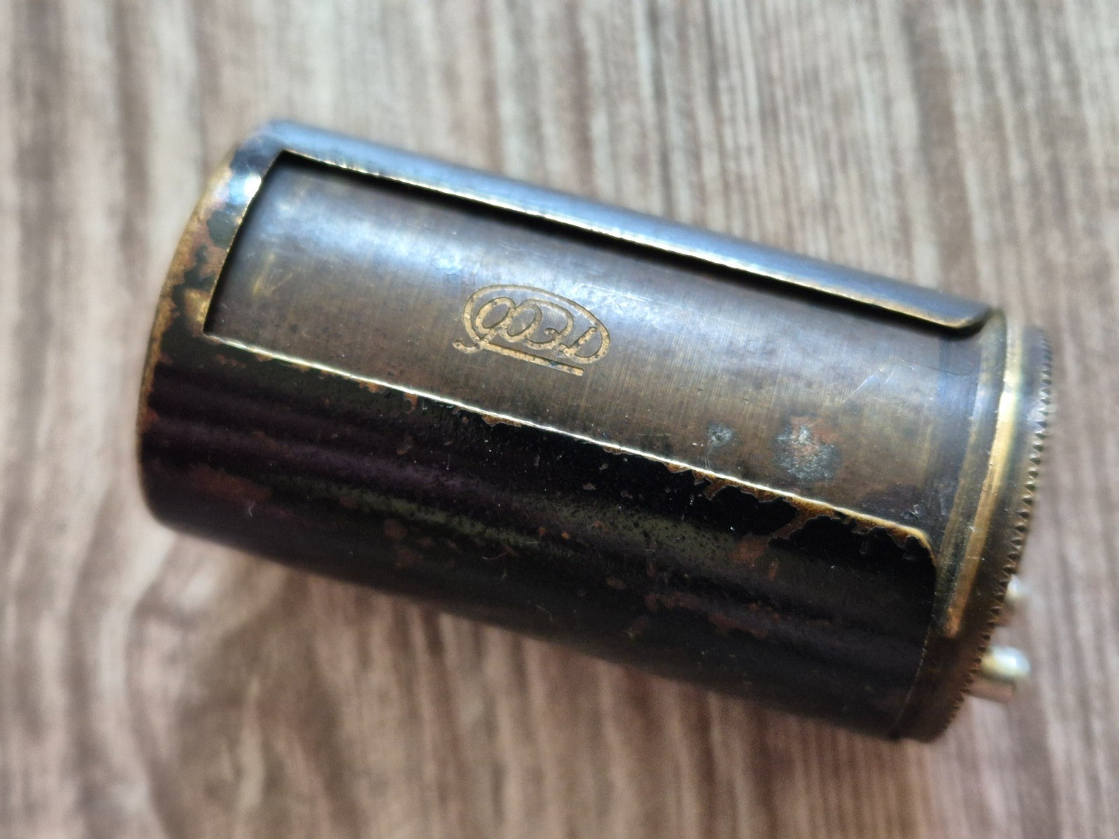 Vintage brass metal FED take up spool for Leica fed zorki cameras