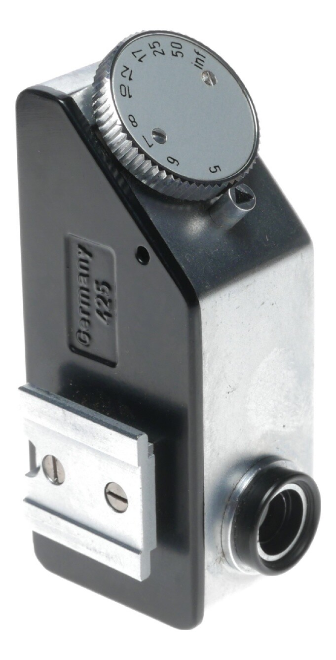Zeiss Ikon 425 f=75mm Biotar Lens Contax Camera Auxiliary Rangefinder